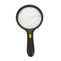 ราคา แว่นขยาย มีไฟส่องสว่าง แว่นขยายอ่านหนังสือ แว่นตาแว่นขยาย แว่นขยายมือถือ แว่นขยายมีด้ามจับ 3 LED netted handle double magnification Magnifier (980092976)