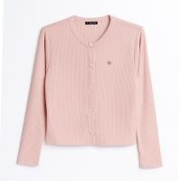 ราคา haas เสื้อคลุมแขนยาว คอกลม ปัก H Ribbed Knit Cardigan HBSH5368 (25952871995)