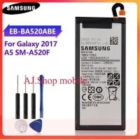 ราคา แบตเตอรี่แท้ Samsung Galaxy A5 2017 Edition A520 SM A520F A520K EB BA520ABE 3000MAh พร้อมชุดไขควง (17221714179)