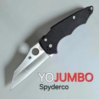 ราคา พับขนาดใหญ่ ใหญ่กว่า Yojimbo Spyderco YOJUMBO C253G (23179333017)