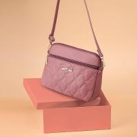 ราคา กระเป๋าสะพายข้างผู้หญิง กระเป๋าสะพายข้างลายเพชร กระเป๋าสะพายข้างทรงสี่เหลี่ยมเล็กแบบสะพายไหล่เดียว กระเป๋าใส่เหรียญ กระเป๋าสะพายข้างแบบอเนกประสงค์ (17645914343)