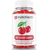 ราคา Tart Cherry Gummies Uric Acid Flush for Joint Relief Recovery Raw Juice Extract Antioxidant Non GMO Gluten Free Vegan 60 Count (126206738512)