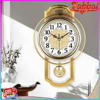 ราคา Zabbai LRF อัพเกรดใหม่นาฬิกาแขวนผนังยุโรปเงียบนาฬิกาแกว่งห้องนั่งเล่นชุดตกแต่งห้องนอนนาฬิกาเสียงเงียบลูกตุ้มนาฬิกาครอบครัวของขวัญนาฬิกา พร้อมส่ง (24694082251)