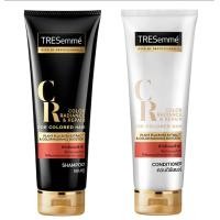 ราคา TRESEMME Color Radiance Repair Set Conditioner Shampoo เทรซาเม่ ครีมบำรุงผม คัลเลอร์ เรเดียนซ์ แอนด์ รีแพร์ ครีมบำรุงผม 250ml แชมพู 250ml (14929907350)