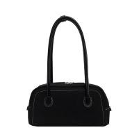 ราคา HOTANK กระเป๋าสะพายข้างหนังกลับทรงเรียบง่าย กระเป๋าแฟชั่นมีซิปสำหรับผู้หญิง (25889370382)