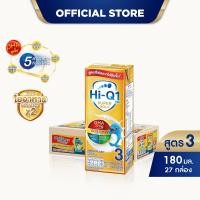 ราคา นมกล่อง ยกลัง นมยูเอชที นมไฮคิวสูตร3 1พลัส ซูเปอร์โกลด์ รสจืด 180 มล 27 กล่อง นม UHT HiQ Super Gold UHT (4566924827)