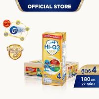 ราคา นมกล่อง ยกลัง นมยูเอชที นมไฮคิวสูตร4 3พลัส ซูเปอร์โกลด์ รสจืด 180 มล 27 กล่อง นม UHT HiQ Super Gold UHT (4567048329)