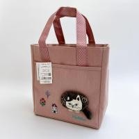 ราคา กระเป๋าเอกสารกระเป๋าแบ่งช่องรูปแมวสไตล์ญี่ปุ่นสำหรับปีนเขาปักลายกระเป๋าเดินทาง Tas Jinjing Lucu การ์ตูน (25756067527)