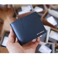ราคา กระเป๋าสตางค์หนังแท้ สลักชื่อฟรี รุ่น Super slim (22729811025)