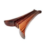 ราคา กรับพวงไม้ชิงชัน งานประณีตเหมาะที่จะใช้ประกอบขับร้องเพลงไทยหรือแสดงระบำกรับ (9180844988)