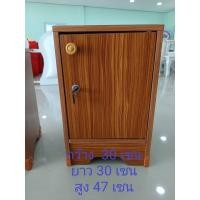 ราคา ตู้บริจาค กล่องรับบริจาค ตู้ไม้ ผลิตจากไม้อัด (24547992123)