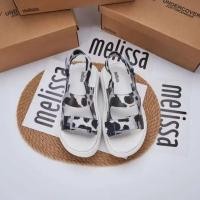 ราคา Summer Melissa Muffin Thick Sole Sandals Womens Casual Sports Shoes Candy Color Leopard Print Brave Beach Shoes Sandals Female (20871599152)