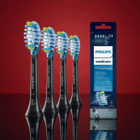 ราคา Official Authentic Philips Sonicare C3 Replacement Toothbrush Heads HX9024 White Black 4 8 (25432047727)
