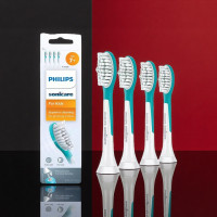 ราคา Official Authentic Philips Sonicare Kids Brush HX6034 44 gently cleans childrens teeth children over 7 4 8pac (25463273401)