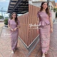 ราคา ชุดเซ็ทผ้าญี่ปุ่นอัดกาว พิมพ์ลายดอกแก้ว ซื้อทั้งชุดแถมเข็มกลัด (24491248847)