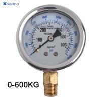 ราคา XIXINBO เกจวัดความดันไฮโดรลิคอุตสาหกรรม YN60ที่มีคุณสมบัติต้านทานแรงสั่นสะเทือน (25204212457)