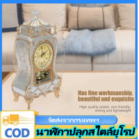 ราคา VSSUU สไตล์วินเทจนาฬิกาตั้งโต๊ะพลาสติกโบราณตกแต่งโรงแรมบ้านโต๊ะนาฬิกาปลุก Vintage Table Clock INTL (23523340112)