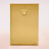 ราคา แฟ้มโฉนดที่ดิน b4 ผ้าไหมทั้งเล่ม พร้อมซองพลาสติก 10 แผ่น บรรจุได้ถึง 20 ใบ pvc เกรดaaa เหนียวทนทาน มีซองใส่เอกสารหน้า หลัง ติดครุฑโลหะชุบทอง (16419785908)