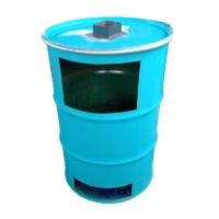 ราคา เตาเผาขยะ ถังเผาขยะทั่วไปฝาถังเปิดได้ ขนาด 200 ลิตร (14896494715)