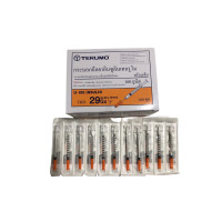 ราคา ไซริงค์ SYRINGE INSULIN TERUMO 1 ml 29 1 2 G 1 กล่อง 100 ชิ้น (25603232931)