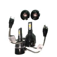 ราคา ไฟหน้ารถยนต์ รุ่น C7 H7 LED ไฟสูง ไฟต่ำ ไฟสว่างสุด โคมไฟรถยนต์ 6000K 5500LM 36W 12V 24V (710354888)