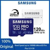 ราคา Samsung 100 Pro Plus การ์ดความจำ128GB 256GB 512GB 1TB 2TB การ์ดความจำได้ถึง180เมกะไบต์ วินาที C10 UHS I ไมโคร SD U3 (23976333814)