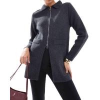 ราคา STRADIVARIUS เสื้อแจ็กเก็ต คอปก แขนยาว KNITTED ZIP THROUGH JACKET C062 (24389542882)
