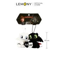 ราคา LEMONY พวงกุญแจตุ๊กตาคู่ เขี้ยวกุด เพลิงนวล ขนาด 8 5 ซม Universal How to Train Your Dragon Collection (25138179528)