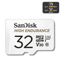 ราคา SanDisk High Endurance 32GB 64GB 128GB 256GB microSD Card SDSQQNR เมมโมรี่ กล้องติดรถยนต์ วงจรปิด (25918993602)