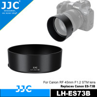ราคา JJC เลนส์ฮูด ES 73B สามารถใช้ได้กับ Canon RF ขนาด45มม F1 2แทนที่เลนส์ STM Canon ES 73B เลนส์ฮูดเลนส์เดิมสามารถใช้กับ67ตัวกรองมม หรือฝาปิดเลนส์ (26191895519)