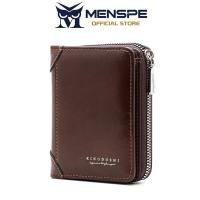 ราคา MENSPE กระเป๋าสตางค์ผู้ชายกระเป๋าใส่บัตรหลายใบกระเป๋าสตางค์ผู้ชายกระเป๋าสตางค์แฟชั่น PU กระเป๋าสตางค์ใบสั้นกระเป๋าเดินทางผู้ที่ใส่บัตร ID เครดิต Pouch Koin (26220971977)