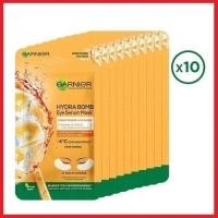 ราคา การ์นิเย่ ไฮดร้า บอม อาย เซรั่ม มาส์ก ไบรท์เทนนิ่ง Garnier Hydra Bomb Brightening Eye Serum Mask 6g (24200540905)