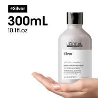 ราคา แชมพูม่วงผมโทนเทาLoreal Serie Expert Silver Shampoo 500ml ลอรีอัล แชมพูม่วง สำหรับผมโทนเทา Loreal silver (19587730859)