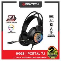 ราคา FANTECH หูฟัง เกมมิ่ง ระบบ Surround 7 1 Headset Gaming มีไมโครโฟน ไฟ RGB เชื่อมต่อผ่าน USB สำหรับเกมแนว FPS RTS MMORPG MOBA รุ่น HG28 PORTAL (18200636228)