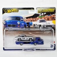 ราคา Hot wheels Team transport รุ่น Mercedes Benz 300SL 55 Mercedes Benz Blaues wunder ล้อยาง ท้องเหล็ก แพ็คสวย (25115692292)