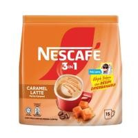 ราคา Nescafe Latte Caramel Coffee 3in1 เนสกาแฟ ลาเต้ คาราเมล กาแฟปรุงสำเร็จชนิดผง 23g x 15ซอง (5439592211)