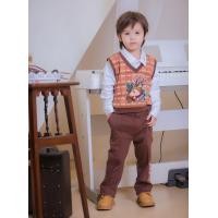 ราคา NIKI BEBE Shirts Vest Pants ชุดเซ็ตลูกชายเสื้อแขนยาวพร้อมกั๊ก กางเกงขายาว (21132149454)