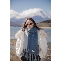 ราคา ผ้าพันคอ Big Scarf ไหมพรมผสมวูล มีลูกเล่นไล่สีลงตัวมากๆค่ะ อุ่นมากค่า ขนาดกำลังพอดี ปลาหมึกใหญ่ (25734526268)