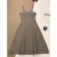 ราคา LISA A0770 ชุดเดรสกระโปรงยาวสายตะเกียบแต่งซิปซ่อนด้านหลัง ทรงสวยเรียบหรูดูแพงผู้ดีมากฟีลลูกคุณสุด ใส่เที่ยว ออกงาน คาเฟ่ ดินเนอร์ ทำงาน (23632915269)