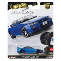 ราคา พร้อมส่ง Hot Wheels Premium Nissan Skyline GT R V Spec II BNR34 Timeless Icons 4 5 โมเดลรถเหล็ก รถของเล่น ของสะสม ลิขสิทธิ์แท้ (26255241487)
