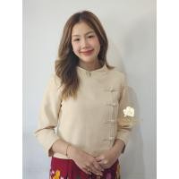 ราคา ณัฐรดาผ้าฝ้าย เสื้อคอจีนตั้ง แขน5 ส่วน ผ้าเยื่อไผ่ เสื้อพื้นเมืองผู้หญิง มาตรฐานOTOP Natradaphafai (21474335641)