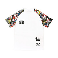 ราคา เสื้อยืด ทรงสปอร์ต BLOODY BUNNY GRAPHIC BOMB WHITE SPORT T SHIRT (25975947625)