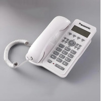 ราคา แท้ Panasonic KX TSC7712CID Single Line Telephone สีขาว สีดำ โทรศัพท์บ้าน โทรศัพท์สำนักงาน (24832761988)