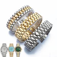 ราคา สายนาฬิกาสแตนเลสที่เข้ากันได้กับ Rolex Oyster Perpetual Datejust สายเหล็กสามเม็ดสำหรับผู้ชายและผู้หญิง 13 17 20 21mm (25273262420)