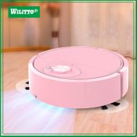 ราคา Mini Cleaner Sweeping Robot Super Suction Low Noise One key Start Rechargeable Vacuum Cleaner Sweeping Mopping Smart Robot (25323791919)