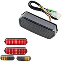 ราคา ไฟท้าย LED สำหรับมอเตอร์ไซค์พร้อมสัญญาณเลี้ยว ไฟหยุดเบรกหลัง สำหรับ Honda Grom MSX 125 SF CBR650F CTX700 CTX700N ปี 2014 2018 (23970027680)
