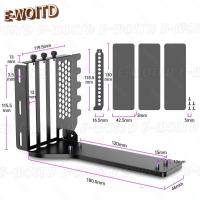 ราคา 1เซ็ตภายนอก GPU Docking Station แนวตั้ง GPU Mount Bracket 2 3สล็อตการ์ดกราฟิกที่ยึดพวงมาลัยกับฮาร์ดแวร์ egpu Dock (26106549300)