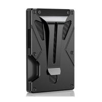 ราคา MLZH กระเป๋าสตางค์โลหะรองรับ Airtag สำหรับติดตาม RFID (25813359350)