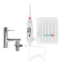 ราคา Faucet Oral Irrigator Water Jet For Cleaning Toothpick Teeth Flosser Dental Irrigator Implements Dental Flosser Tooth Cleaner (25536221741)
