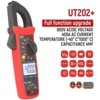 ราคา แท้ ส่งจากไทย UNI T UT203 UT204 UT202A UT202 UT200A 400 600A digital clamp meter Automatic range true high precision RMS multimeter (9113237713)